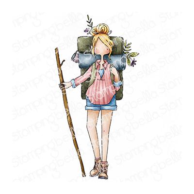 Stamping Bella Stempel - Curvy Girl Loves To Hike