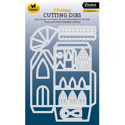 StudioLight Cutting Dies - 3D Church