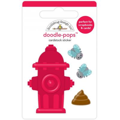 Doodlebug Design Doggone Cute Sticker - Rest Stop