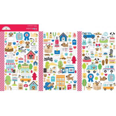 Doodlebug Design Doggone Cute Sticker - Mini Icons Stickers