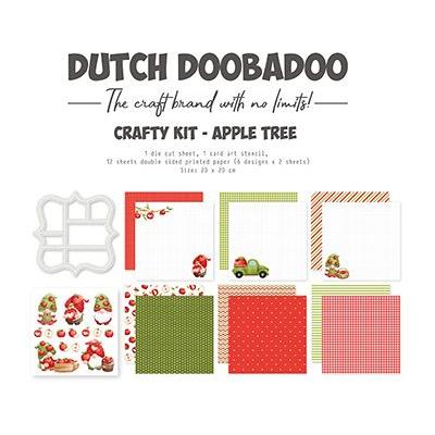 Dutch DooBaDoo Designpapiere - Apple Tree