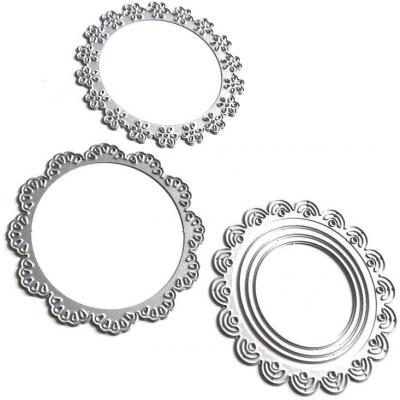 Elizabeth Craft Journal Your Life Metal Die - Small Doilies