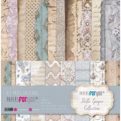 Papers For You Belle Époque Spezialpapiere - Binding Linen Collection Kit