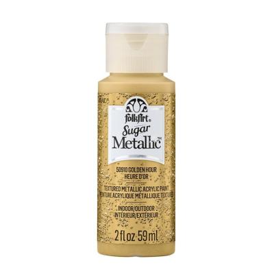 FolkArt Sugar Metallic Textured Metallic Acrylic Paint