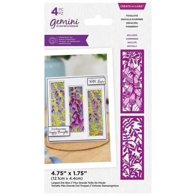 Gemini Die - Floral Panel Foxglove