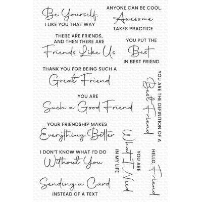 My Favorite Things Clear Stamps - Friends Like Us