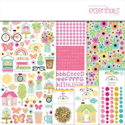 Doodlebug Hello Again - Essentials Kit