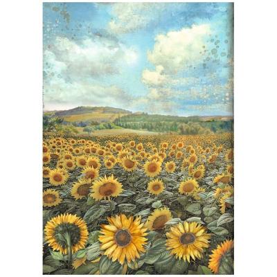 Stamperia Sunflower Art - Landscape