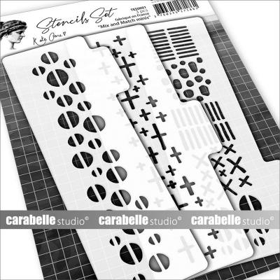 Carabelle Studio Stencil - Stencils Set : Mix and Match Minis
