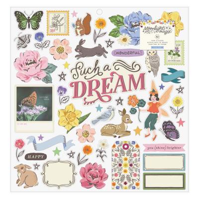 Crate Paper Moonlight Magic - Foam Stickers