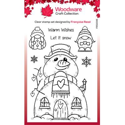 Woodware Stempel - Snow Gnomes