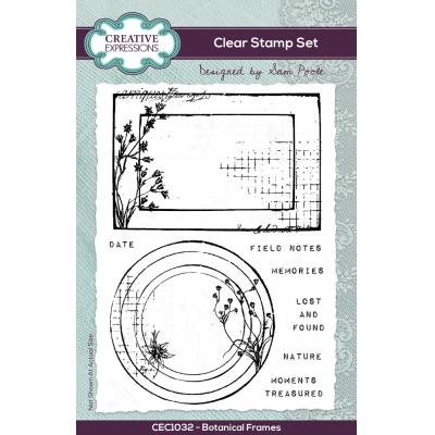 Creative Expressions Stempel - Botanical Frames