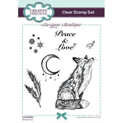 Creative Expressions Stempel - Winter Fox