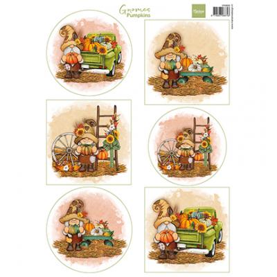 Marianne Design Ausschneidebogen - Gnomes - Pumpkins