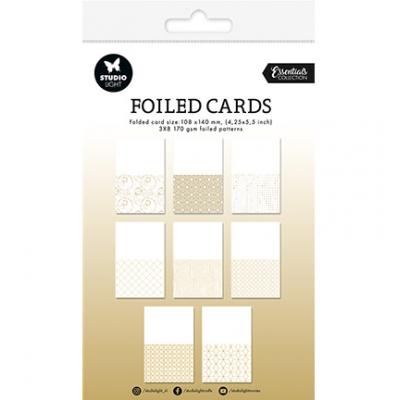 StudioLight Gold Foiled Cards