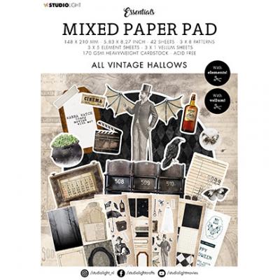 StudioLight Mixed Paper Pad - All Vintage Hallows