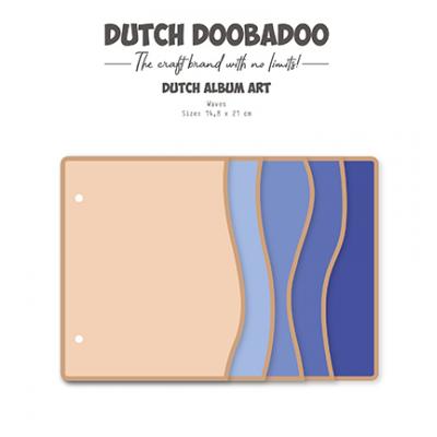 Dutch DooBaDoo Stencils - Waves