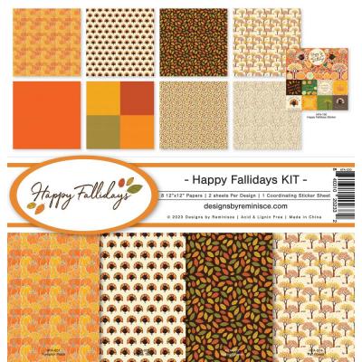Reminisce Collection Kit - Happy Fallidays