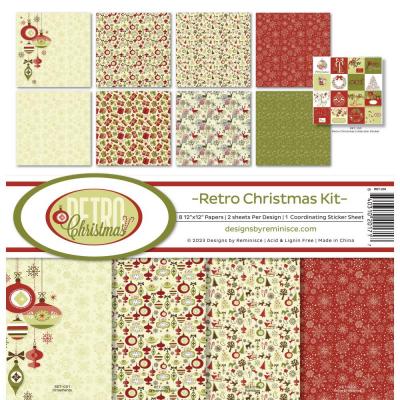 Reminisce Collection Kit - Retro Christmas