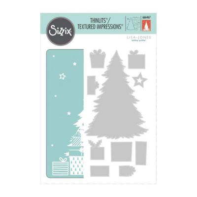 Sizzix Thinlits Die - Folder Sparkle Tree