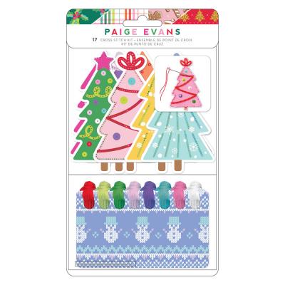 American Crafts Paige Evans Sugarplum Wishes - Cross Stitch Kit