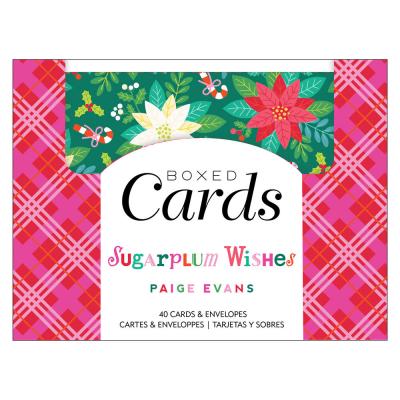 American Crafts Paige Evans Sugarplum Wishes - Boxed Cards