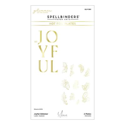 Spellbinders Hot Foil Plates - Joyful Glimmer