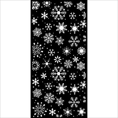 Stamperia Christmas Mixed Media Thick Stencil Snowflakes
