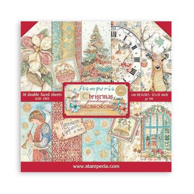 Stamperia Christmas Greetings - Paper Pack