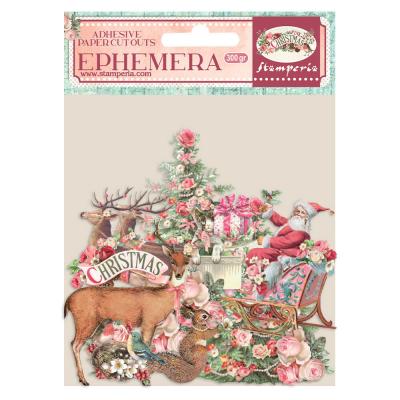 Stamperia Pink Christmas - Ephemera