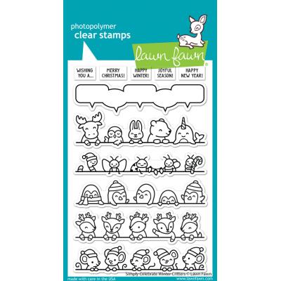 Lawn Fawn Stempel - Simply Celebrate Winter Critters