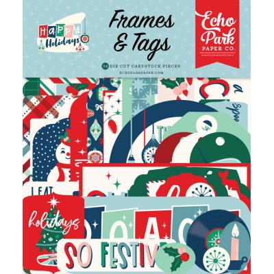 Echo Park Happy Holidays - Frames & Tags