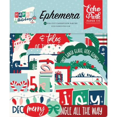 Echo Park Happy Holidays - Ephemera