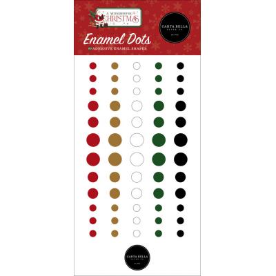 Carta Bella A Wonderful Christmas - Enamel Dots