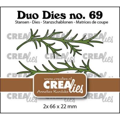 Crealies Metal Dies - Duo Zweige