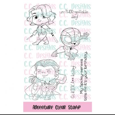 C. C. Designs Stempel - Adventure