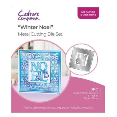 Gemini Festive Frames & Sentiments Die - Winter Noel