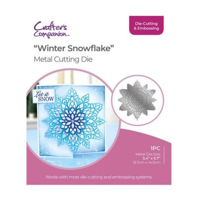 Gemini Half Create a Card Die - Snowflake