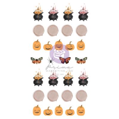 Prima Marketing Twilight - Puffy Stickers Pumpkin Spells