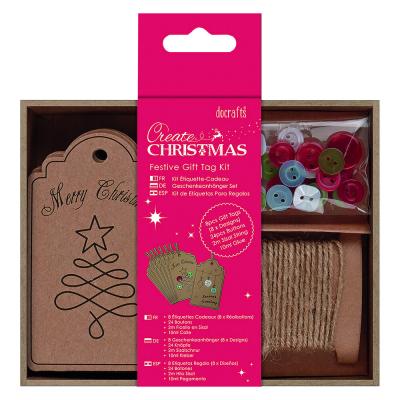 Papermania Festive Gift Tag Kit