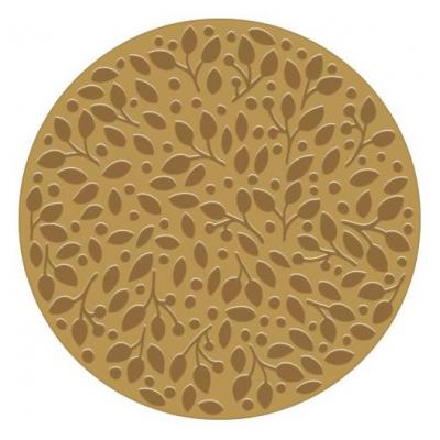 Hero Arts Hot Foil Plate Leaves And Dots