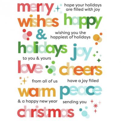 Hero Arts Hero Transfers - Holiday Messages