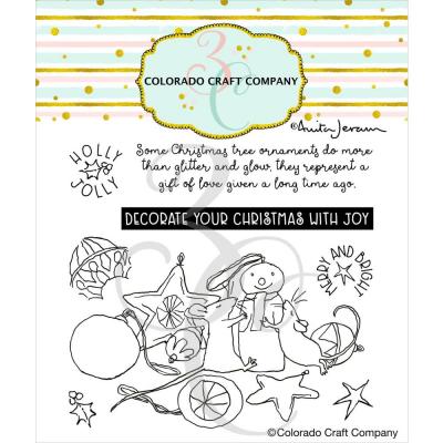 Colorado Craft Stempel - Mice Ornaments