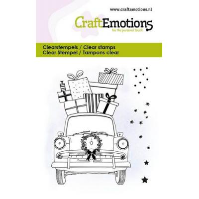 CraftEmotions Stempel Weihnachtsauto