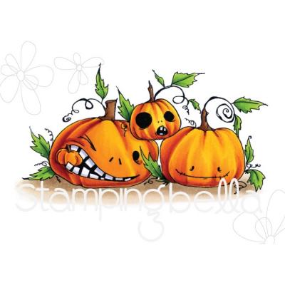 Stamping Bella Stempel - Oddball Naughty Pumpkins