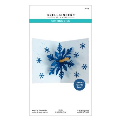 Spellbinders Etched Dies - Pop-Up Snowflake