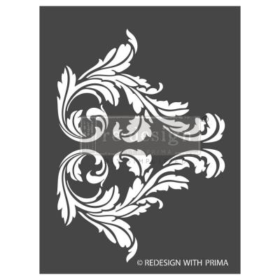 Prima Marketing Re-Design Decor Stencil - Splendid Scroll