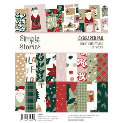 Simple Stories Boho Christmas - Paper Pad