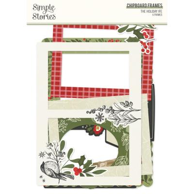 Simple Stories The Holiday Life - Chipboard Frames