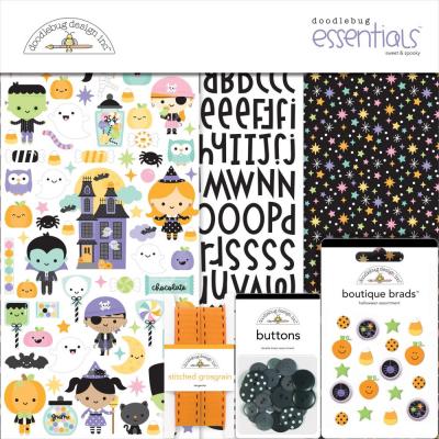 Doodlebug Sweet & Spooky - Essentials Kit